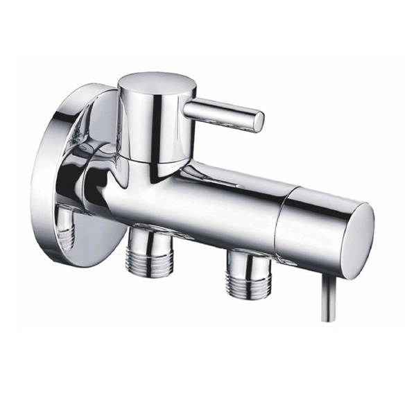 ROBINET EQUERRE DOUBLE 1/2*3/8*1/2
